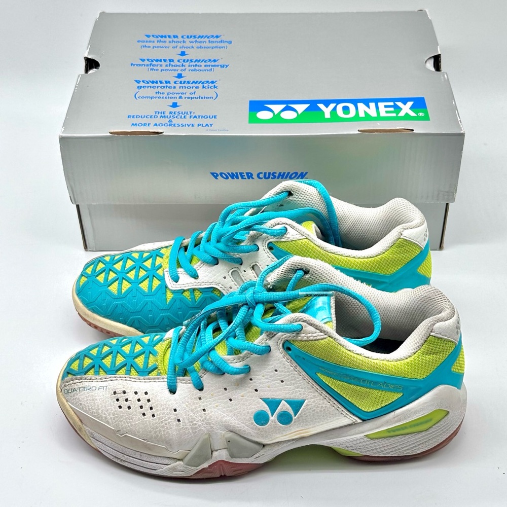 Yonex 01 Badminton Athletic Shoes Size 37 - Lime Green